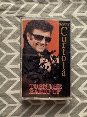 Bobby Curtola - Turn the Radio Up Cassette, Tested and Autographed